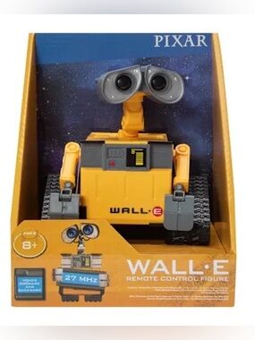 PIXAR WALL•E Remote Control Figure - Yellow and Gray